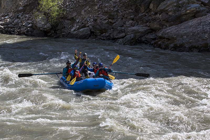 rafting