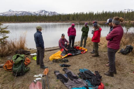 Intro to packrafting course. 